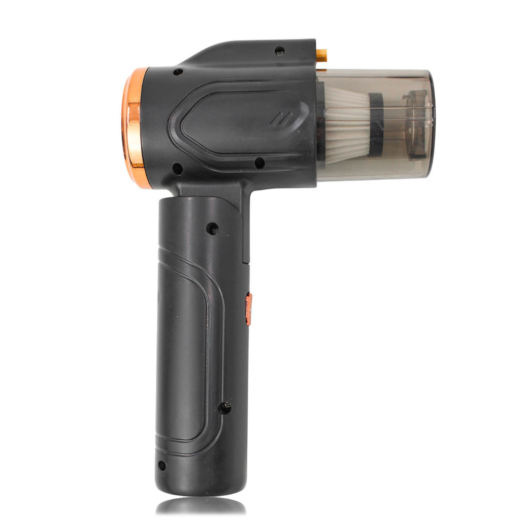 Mini Aspirador Portátil Vertical USB Recarregável 2 Em 1