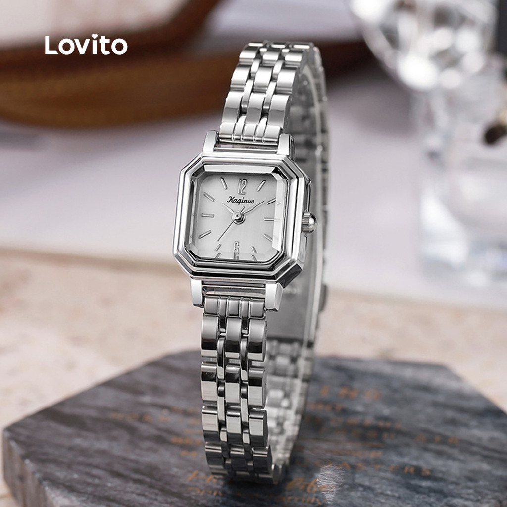 Lovito Relógio de Quartzo Casual requintado LFA99161