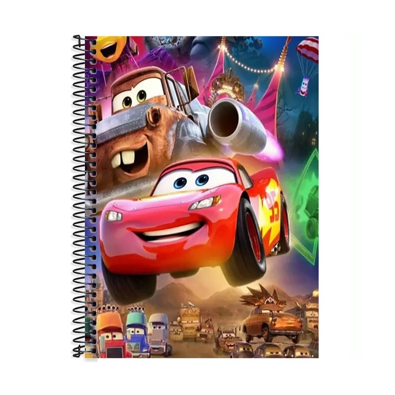 Caderno Carros na Estrada 1 Matéria 80Fls Capa Dura em Oferta na Shopee