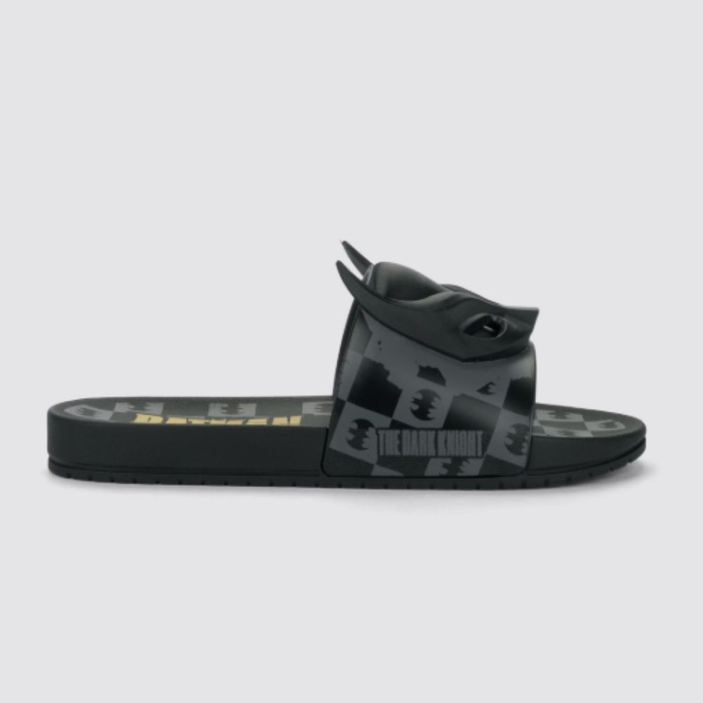 Chinelo Infantil Batman Adventure Preto Grafite Grendene Kids 23033-BR109