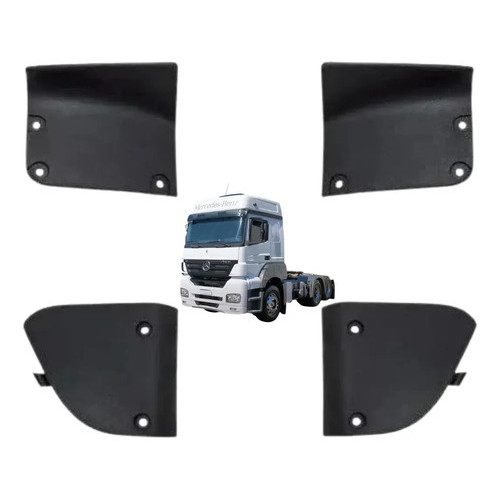 Tampa Acabamento Parachoque Spoiler Mb Axor - Kit