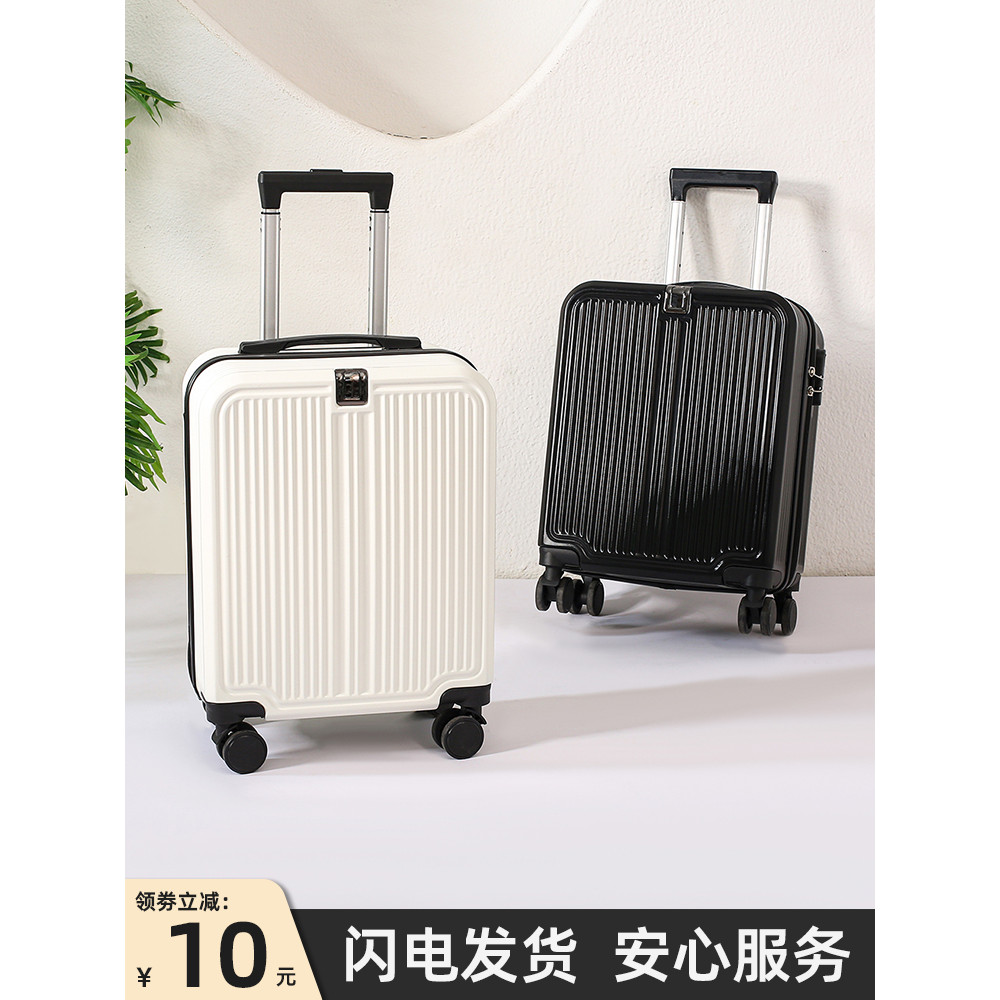 Bagagem 60cm feminino embarque 2025 novo estilo 47cm pequeno leve Mini avião mala de viagem Check-In grátis