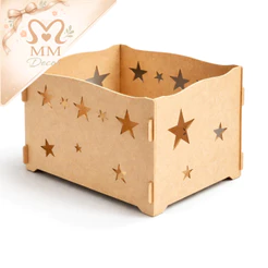 Caixa Porta Presentes em MDF Provençal – Decoração Festas, Casamento, Batizado, Aniversário, Presentes Artesanais