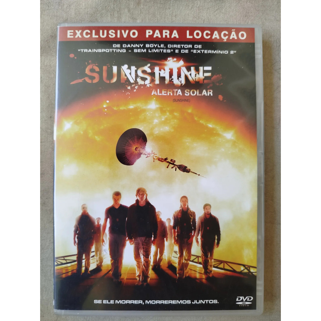 DVD Filme Sunshine: Alerta Solar 2007 Cillian Murphy Locadora