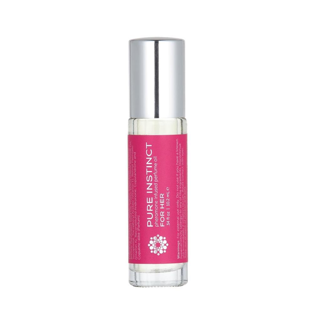 Pure Instinct Perfume,Contains pheromone essential oil - Ball 10.2 Ml | 0.34 Fluid Ounce