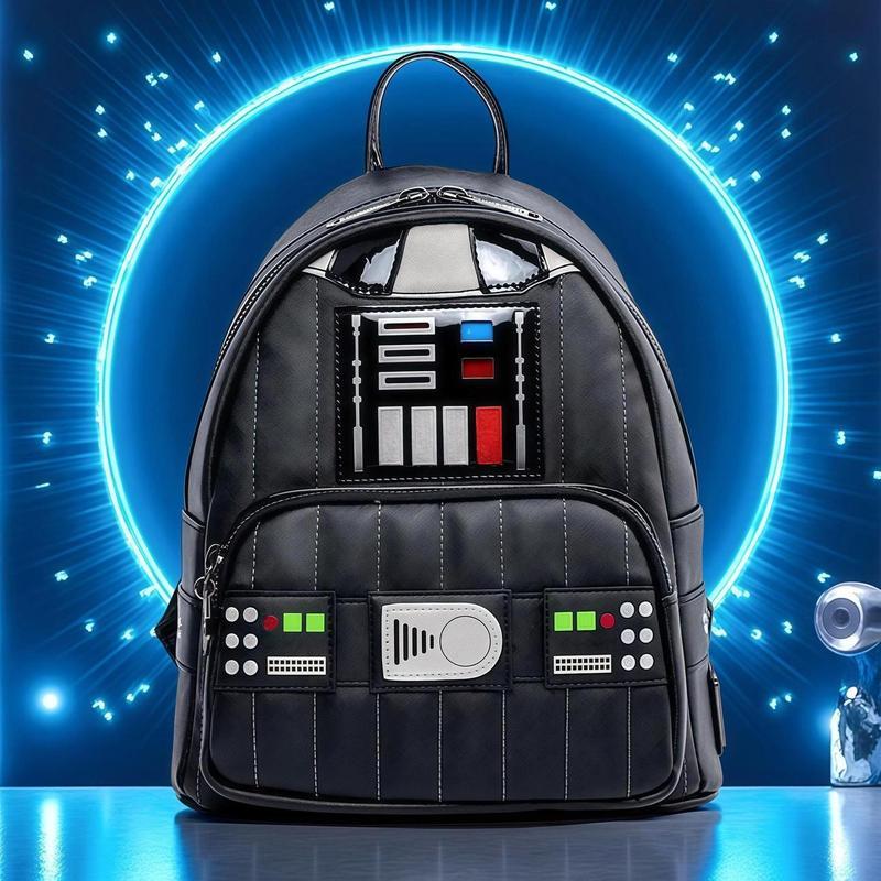 Loungefly Star Wars Darth Vader COS Mercadoria Genuína Mochila Luminosa Mini Mochila Menino