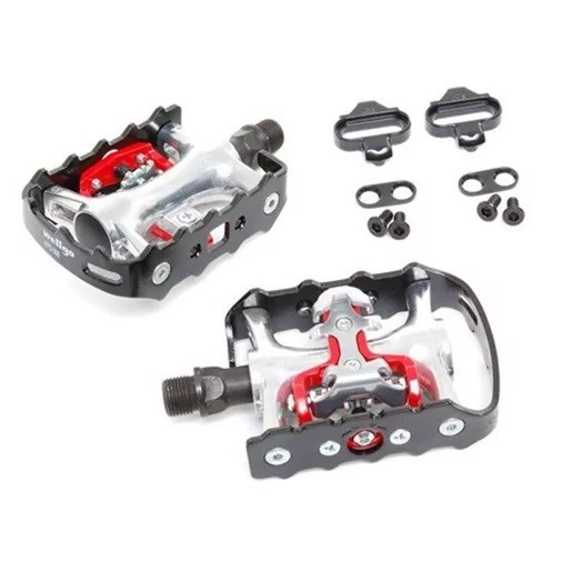 PEDAL WELLGO CLIP/PTF MTB C2B ALUMINIO, 9/16