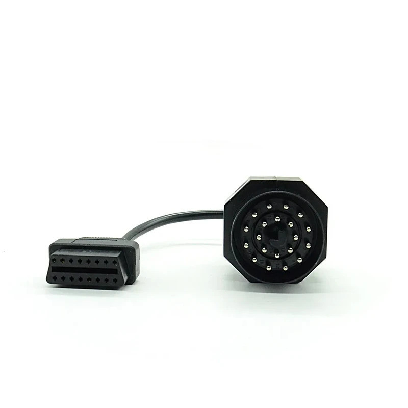 ​ Adaptador OBD para OBD2 para BMW, Conector Fêmea de 20 pinos para OBD2 de 16 pinos, e36 e39 X5 Z3 para todos os carros