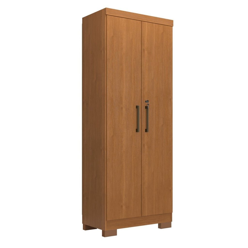 Armário Multiuso Max Plus 2 Portas Marrom/Cinamomo Cinamomo