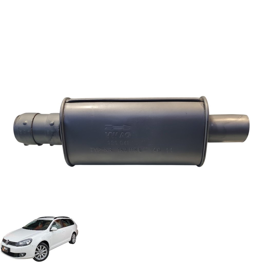 Silencioso Escapamento VW Jetta Variant MK6 2.5 2011 2012