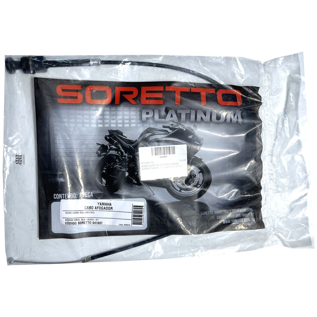 Cabo Soretto Platinum Afogador Super Tenere 750 1991-1997