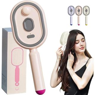 Escova a Vapor Elétrica, Escovas a Vapor Elétricas para Cabelo, Elétrica para Cabelo Molhado - Escova de Cabelo c