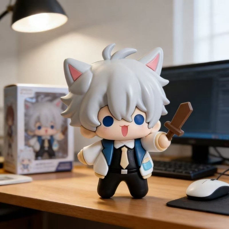 Jogo Honkai : Star Rail Phainon Estatueta De Desenho Animado Cosplay Anime Khaslana Figura Fofa Boneca Ornamento De Mesa