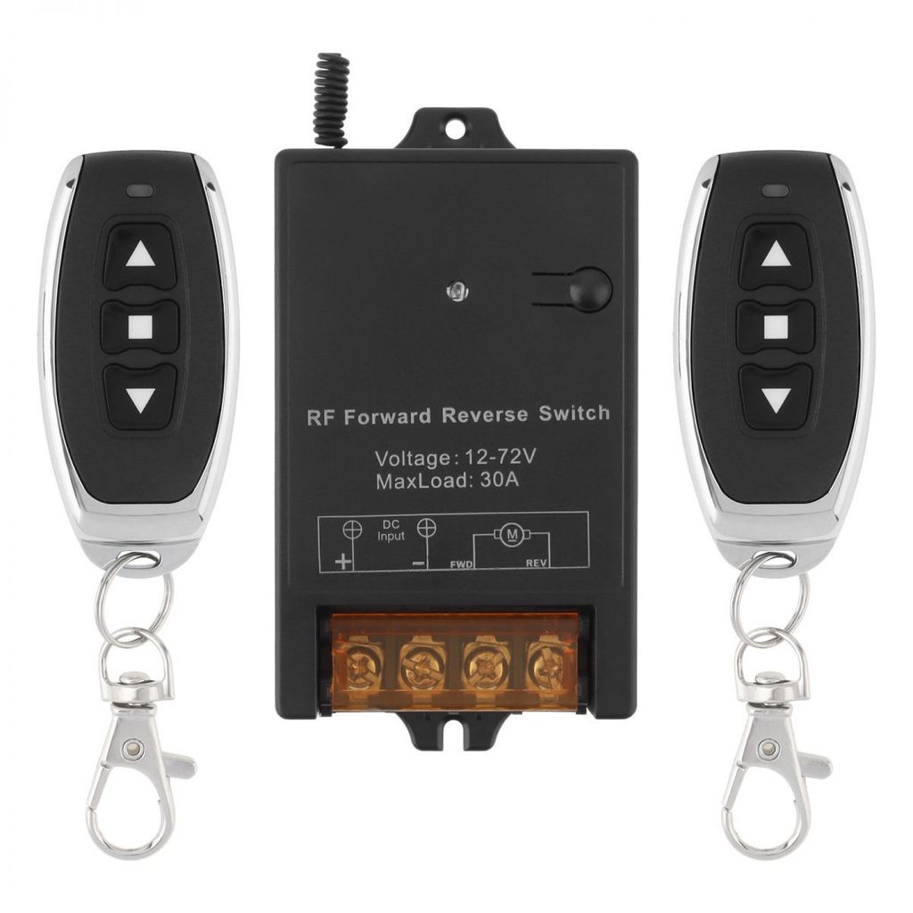 DC 12V-72V 30A Controlador Remoto Reverso Dianteiro Atuador Linear Interruptor De Controle Do Elevador Motor