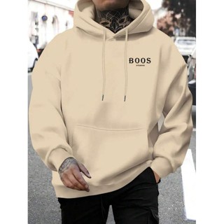 Moletom Blusa De Frio Canguru Personalizado Desenho Escrito Bos Streetwear Flanelado Premium