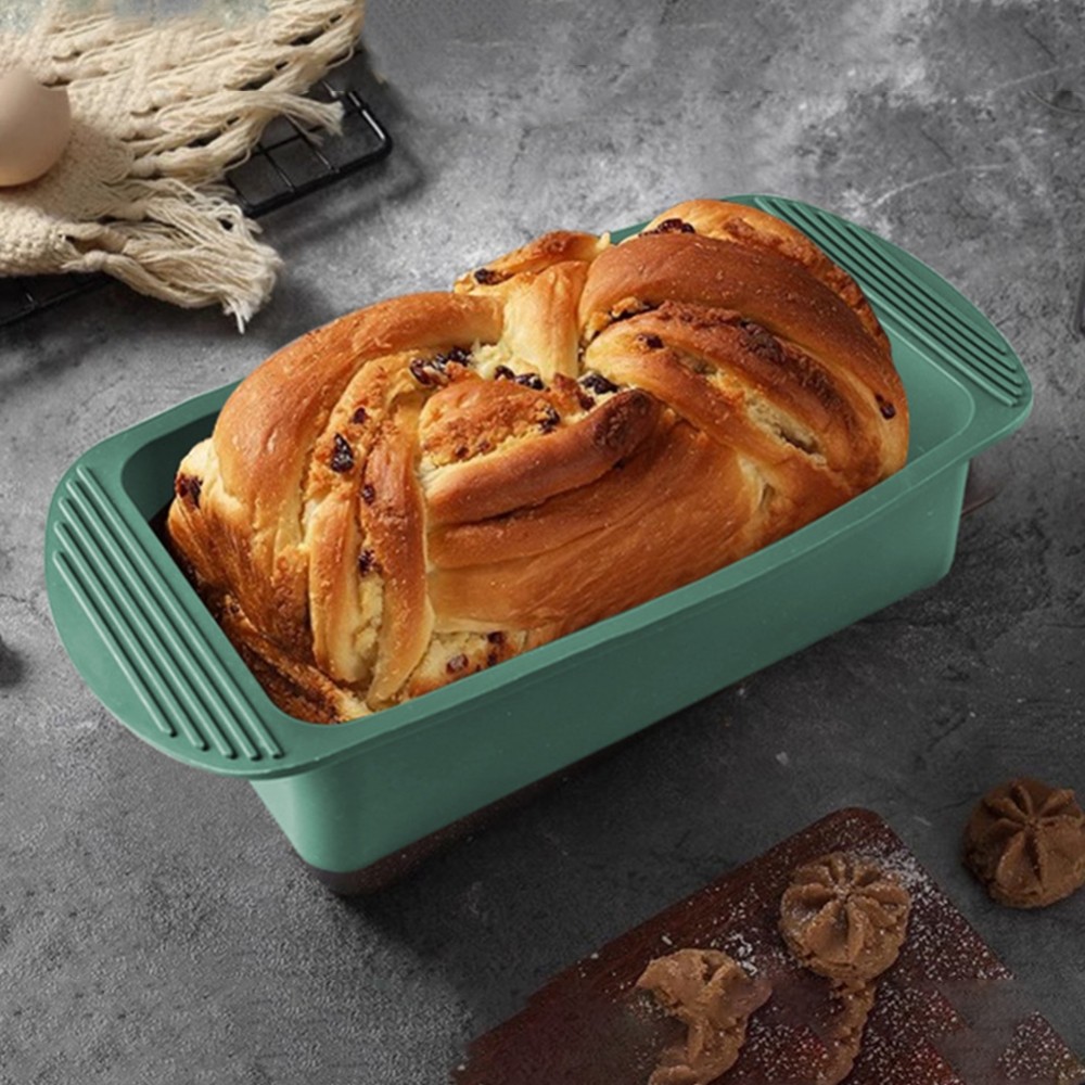 [SNME]Mould Nonstick Coating Silicone Toast Bread Mould Easy To Clean Brand New