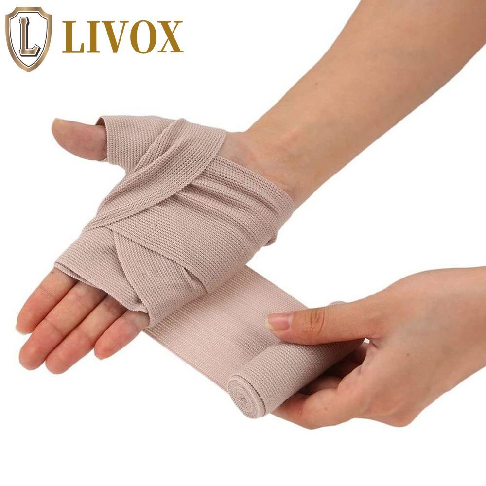 LIVOX Tom De Pele Bandagem Elástica Fitness Suporte Joelheira Torniquete Tratamento Entorse Curativo