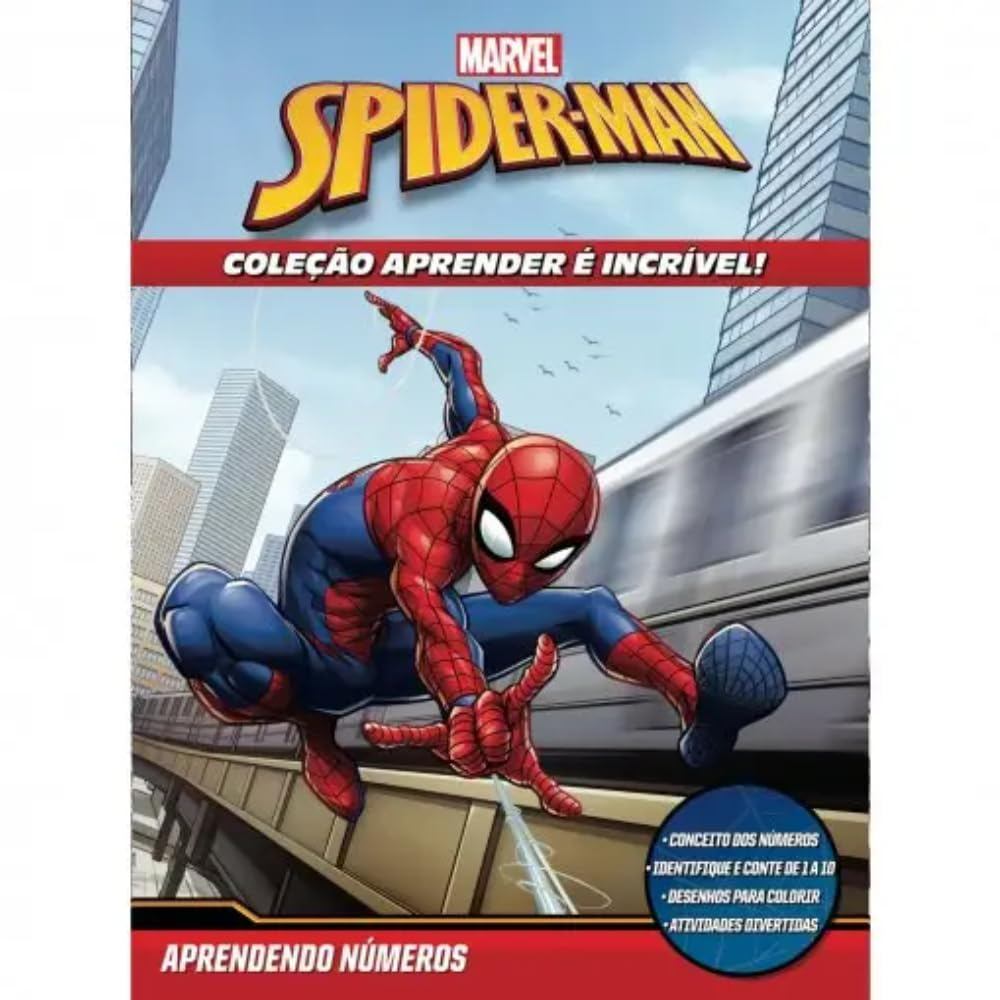 Aprender é Incrível Marvel | Homem Aranha Aprendendo Números