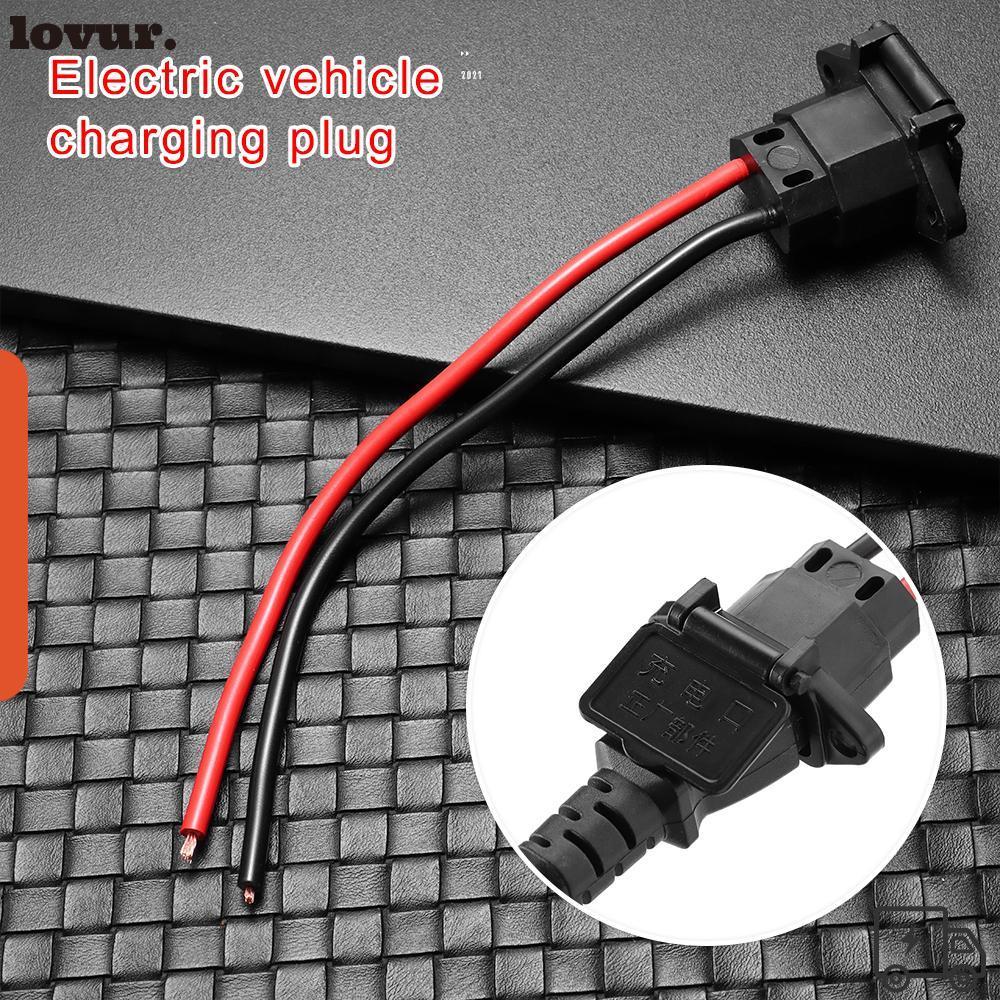 LOVUR 1/2/5pcs Carro Elétrico Conector Com Cabo 12AWG Universal Três Peças Verticais Para Veículos Elétricos
