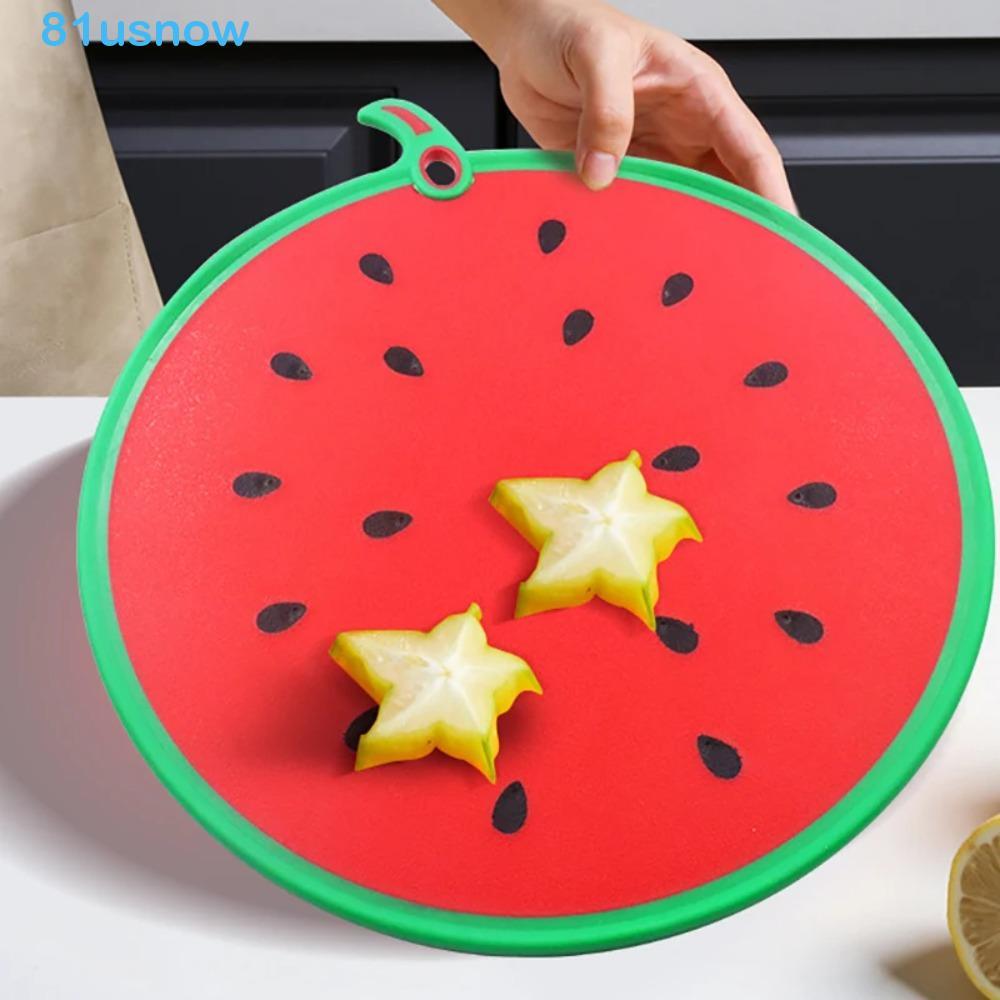 USNOW1 Tábua De Corte Em Forma De Fruta , Tábuas De Cortar De Plástico Antiderrapantes , Aparelho De Cozinha Antibacteri