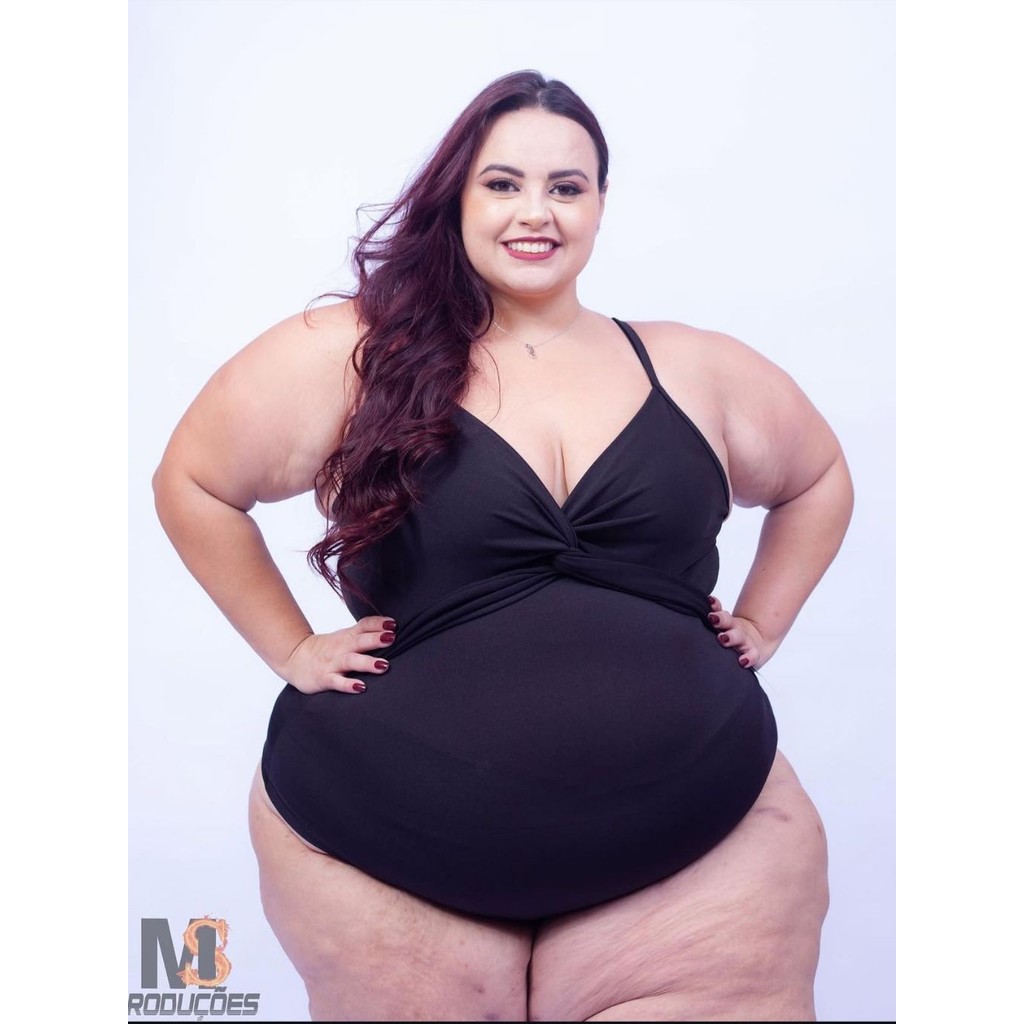 Maio Body Bory Feminino Tamanho Grande Plus Size Suplex Premium Sem Manga Alça Nó no Busto Moda Gringa em Oferta na Shopee
