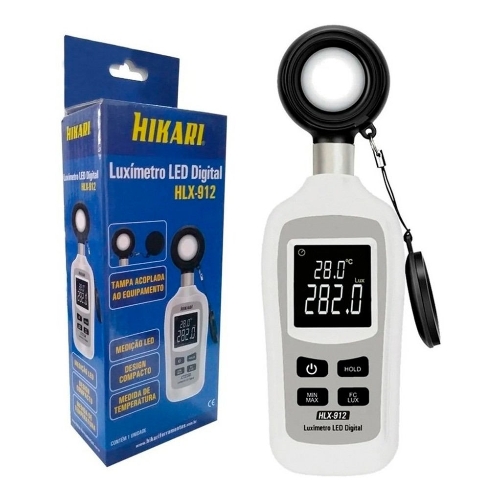 Mini Luximetro Digital Hikari HLX-912 21N223