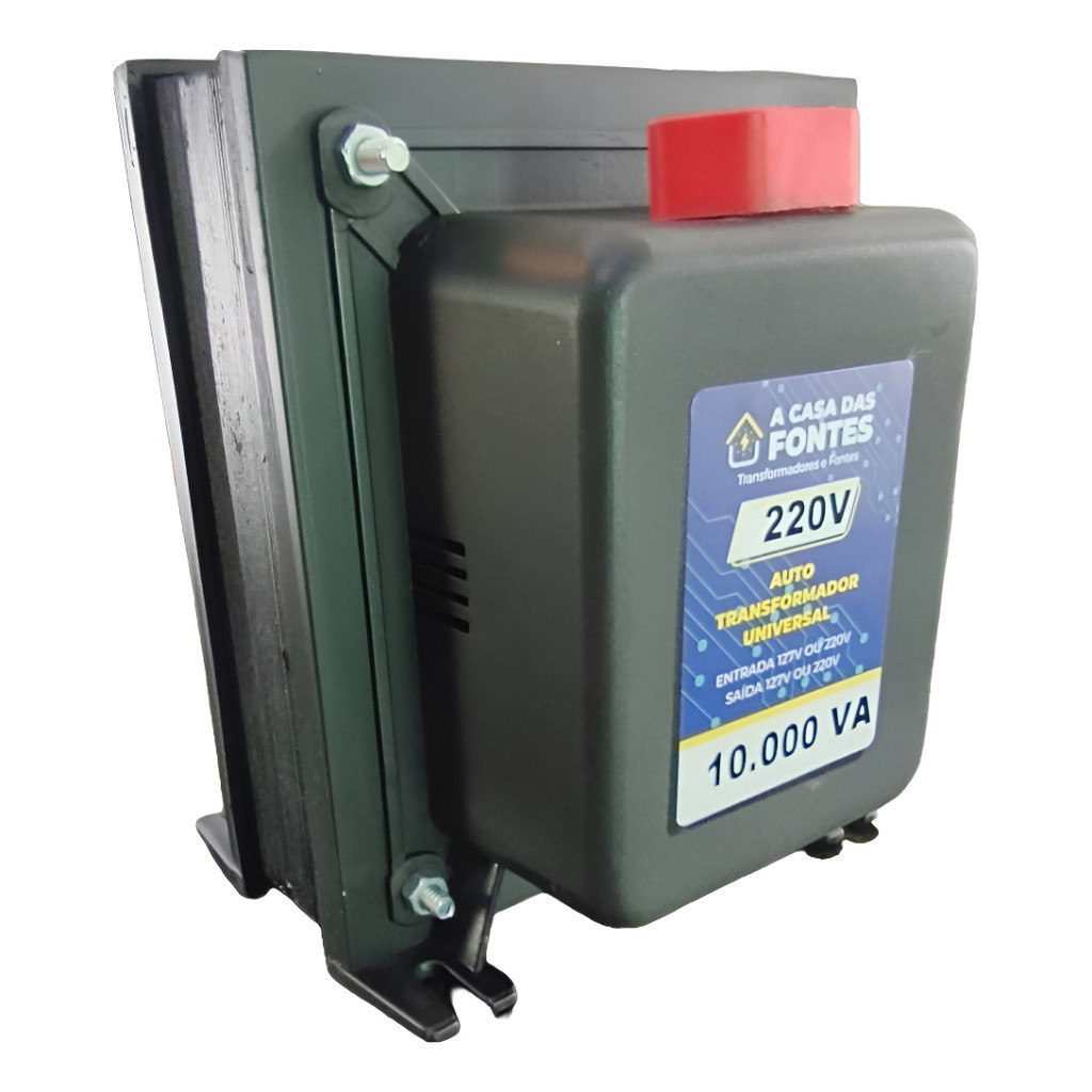 Auto Transformador 10.000VA Ar condicionado 18000 BTUS Potente Tomada Bivolt