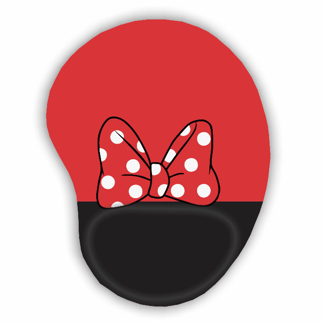 Mouse Pad com Apoio de Pulso Minnie Ergonômico em Oferta na Shopee