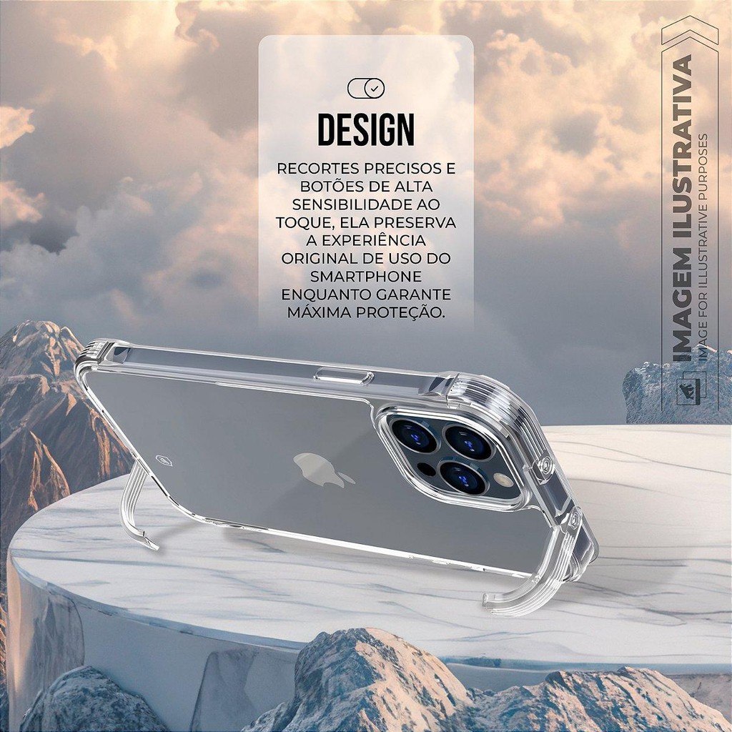Detalhes do Capa case capinha para iPhone 11 - Lybrid - Transparente - Gshield