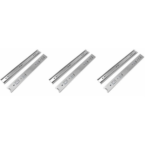 3 Par Corrediça Telescópica H45 400mm Criado Mesa Cabeceira