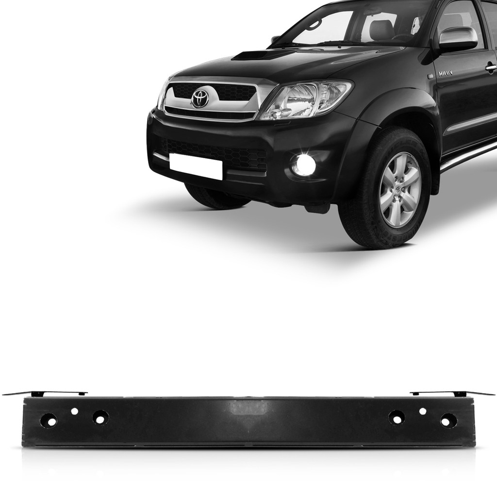 Alma Parachoque Dainteiro Hilux 2009 2010 2011 Com Suporte
