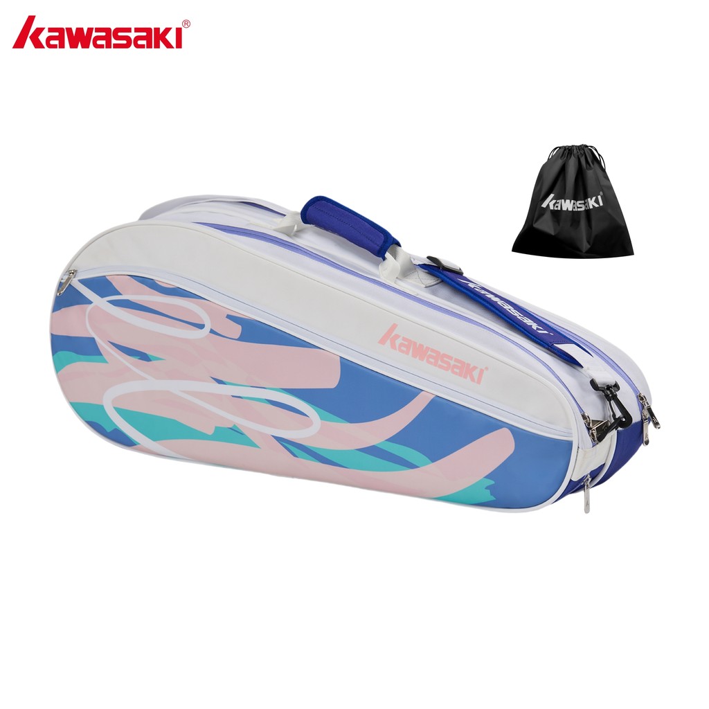 Kawasaki Sports Badminton Bags C8367 E C8611 Raquete Deve Bolsa Esportiva Portátil