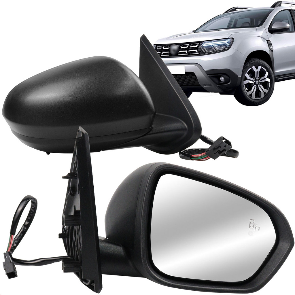 Retrovisor Duster 2020 2021 2022 2023 2024 2025 Elétrico Sensor De Presença em Oferta na Shopee