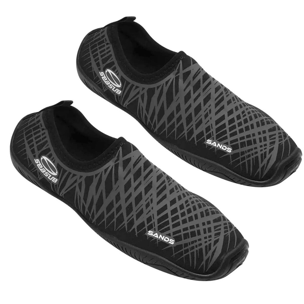 Sapatilha Neoprene Seasub Sands Aquática Antiderrapante Pesca Mergulho Praia Caiaque Bote Náutico