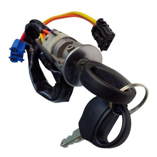 Cilindro Miolo Ignição Com Comutador Peugeot 206 207 Sw Hoggar Passion 2002 2003 2004 2005 2006 2007 2008 2009 2010 2011