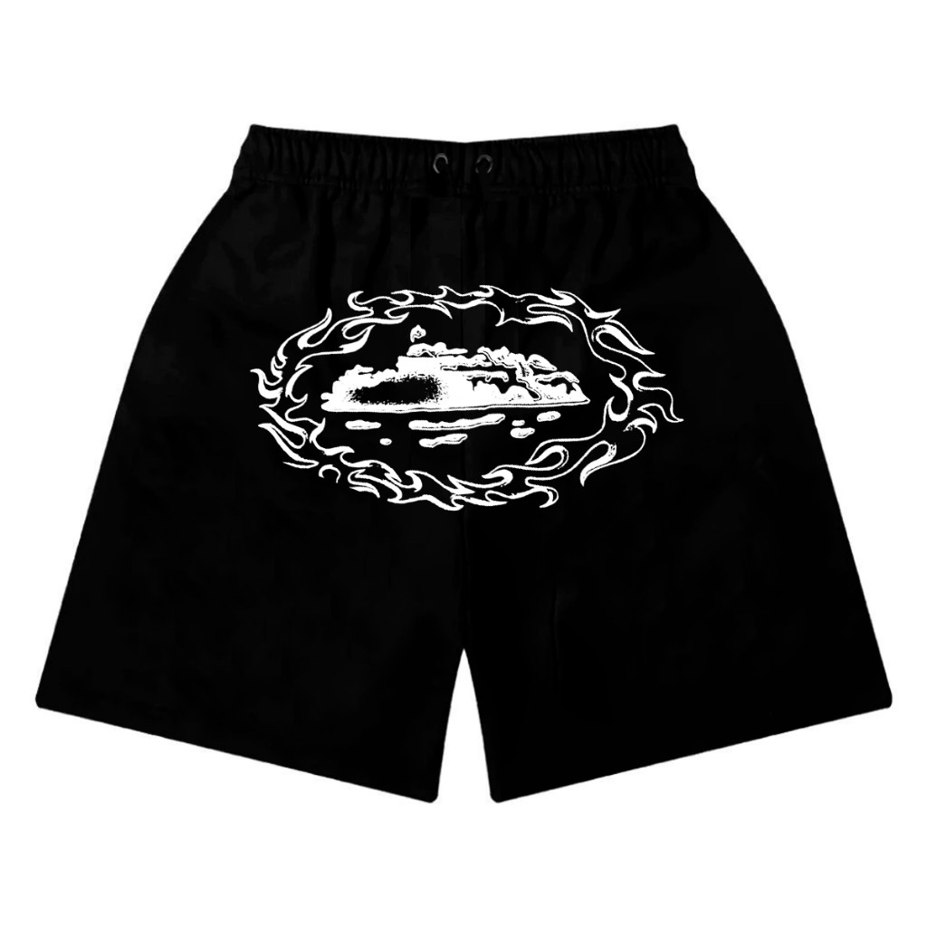 Short Bermuda de Moletom Cortez Arame Trap Streetwear