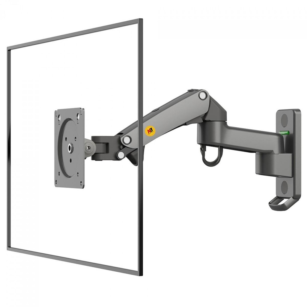 Suporte de Parede North Bayou F150, Articulado, Com Pistão, Para Monitores 17 Até 35 Pol, Preto em Oferta na Shopee