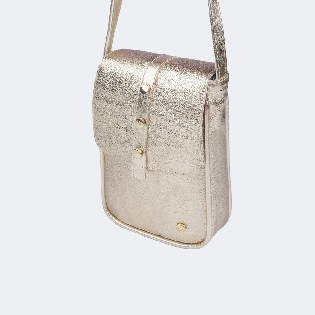 Bolsa Infantil Tiracolo com Tachas e Texturizada Pampili