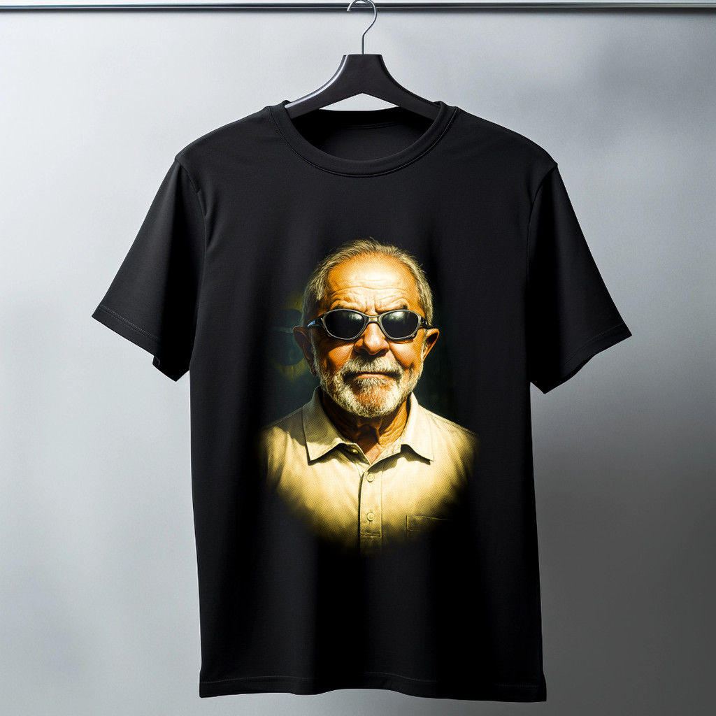 Camiseta Masculina Lula Luiz Inácio Lula da Silva camisa Promoção Brasil