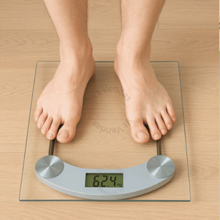 Balança Corporal Digital Transparente Até 180kg Com Vidro Temperado Premium em Oferta na Shopee