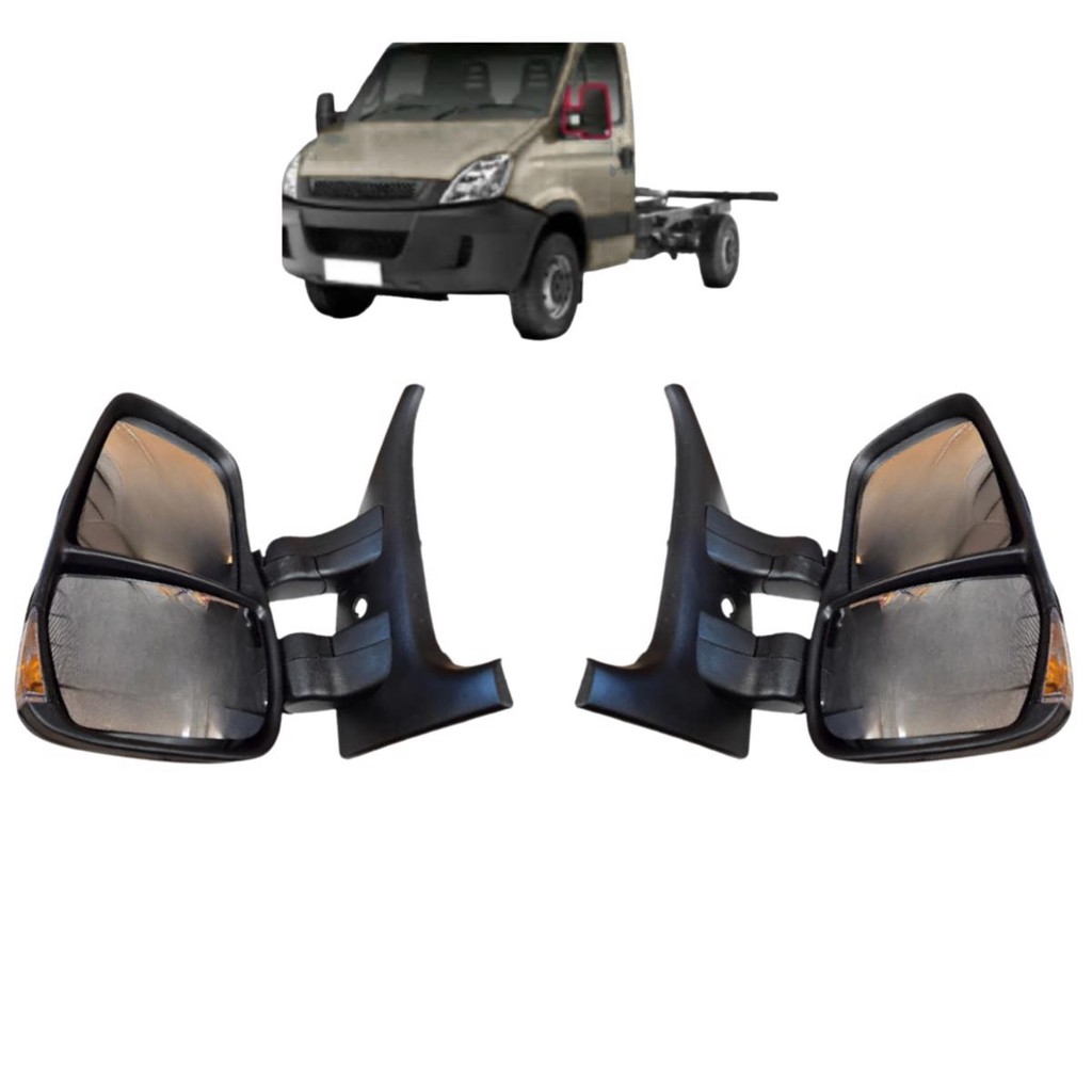 PAR RETROVISOR PARA IVECO DAILY 3.0 2008 A 2018