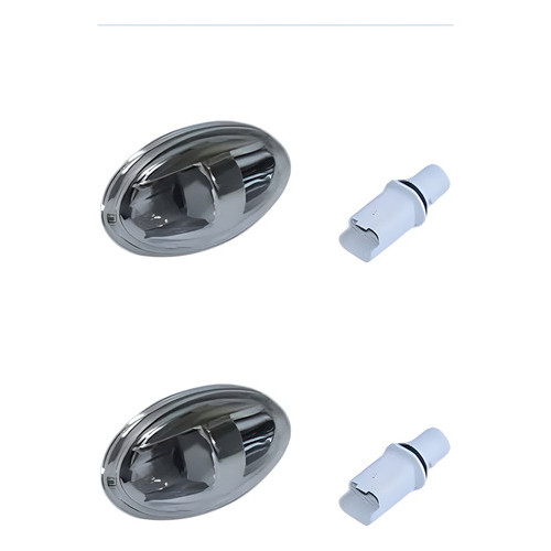 Par Lanterna Lateral C/soquete C3/picasso Peugeot 207/307 Prateado