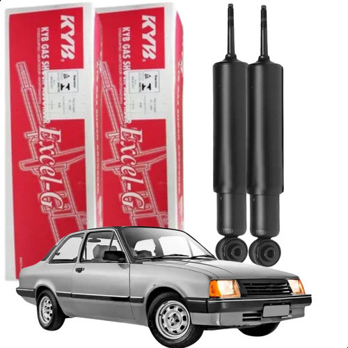 Par Amortecedor Dianteiro Chevette Marajo 1974 Até 1994