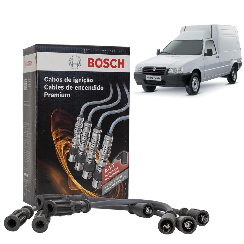 Cabo Vela Fiat Fiorino Furgão Pickup1.0 1.5 1.6 8V Fiasa 1994-2004 Power Spark Scfia058 F00099c058 Bosch Original 
