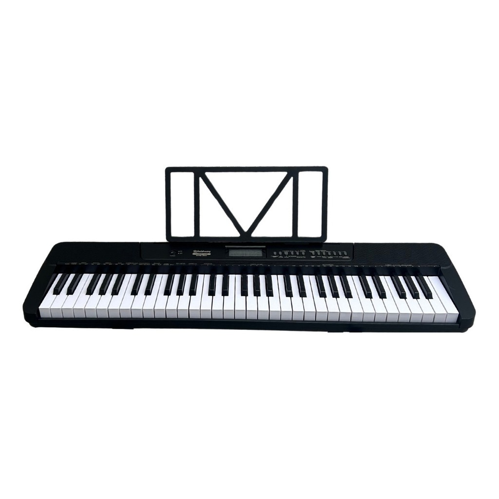 Teclado Musical 61 Teclas Waldman Waldkey WTS-300 BK