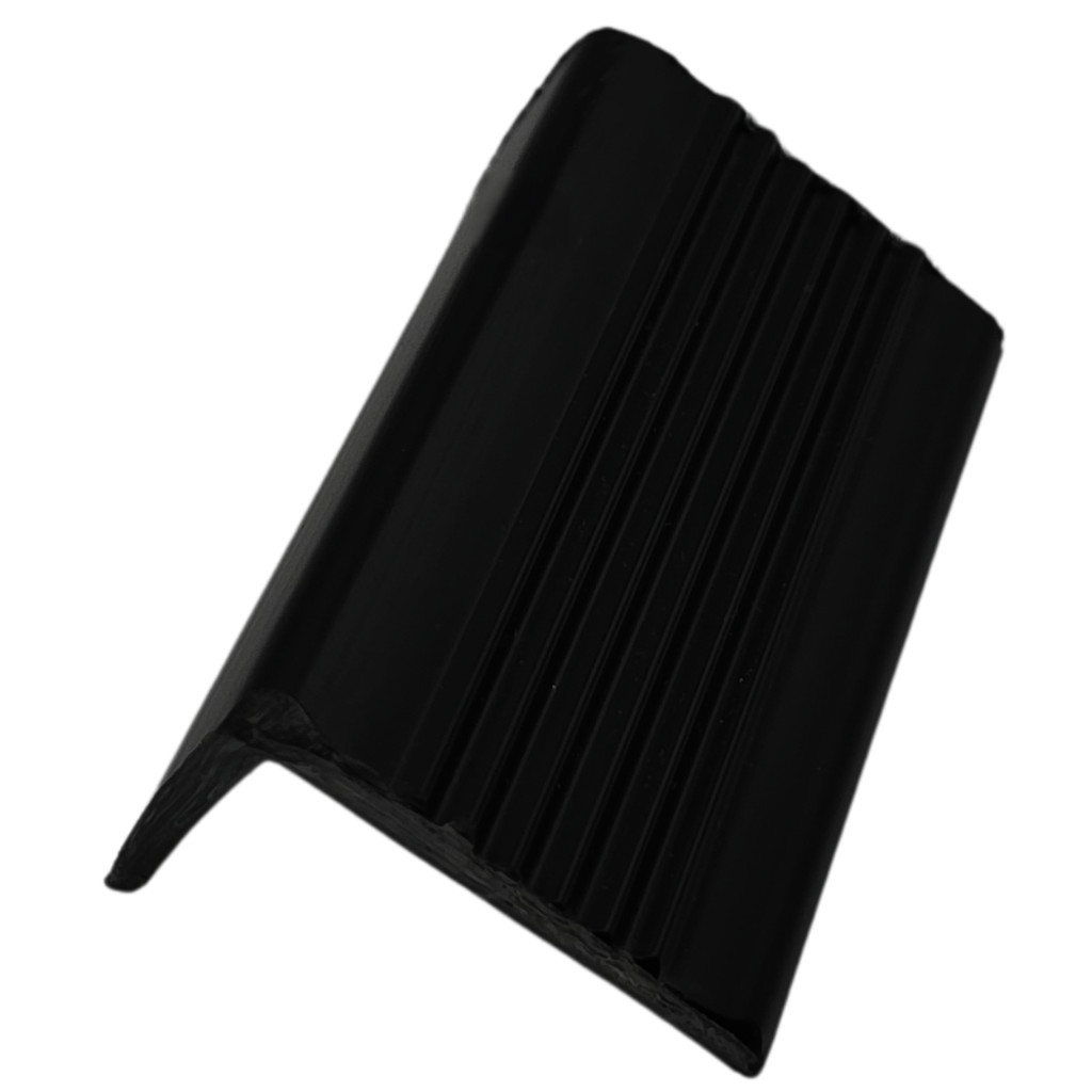 PERFIL PVC CANTONEIRA DEGRAU PRETA 1 MT em Oferta na Shopee
