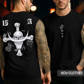 Regata Oversized One Piece Anime Lendário Capitão Barba Branca Pirata em Oferta na Shopee