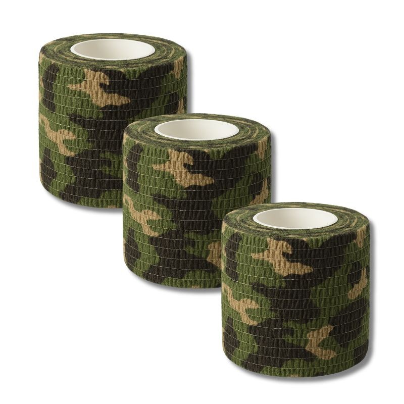 Atadura Elástica Bandagem Camuflado Para Tatico 3 unidades