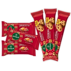 Kit 6un Biscoitos Cookie De Goiaba E Goiabinha Piraquê