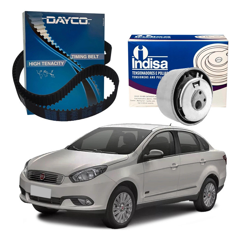 Kit Correia Dentada Tensor Grand Siena 1.0 1.4 2017 A 2021
